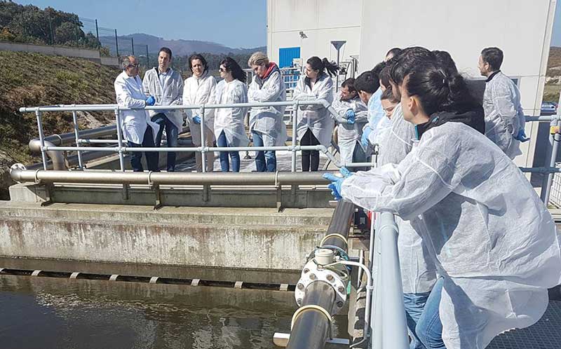 Visita EDAR Ciclo Superior Química Ambiental