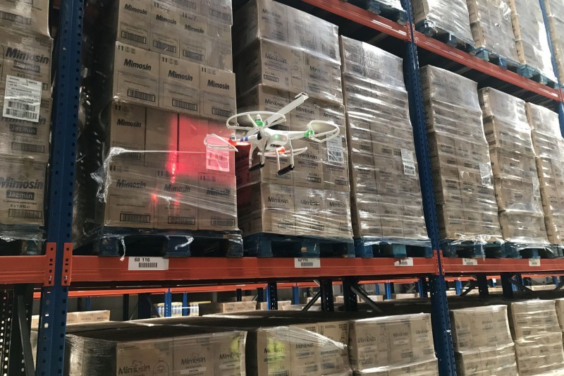 drones para inventarios