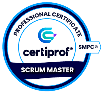 Certificado SCRUM MASTER por Certiprof