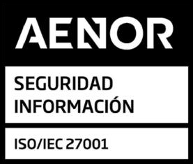 Logo AENOR ISO 27001