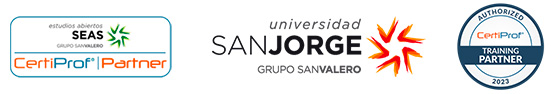 Logos CERTIPROF 2023 y USJ Logos CERTIPROF 2023 y USJ