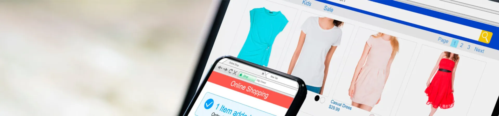 Cabecera Curso de Gestión Comercial del Ecommerce
