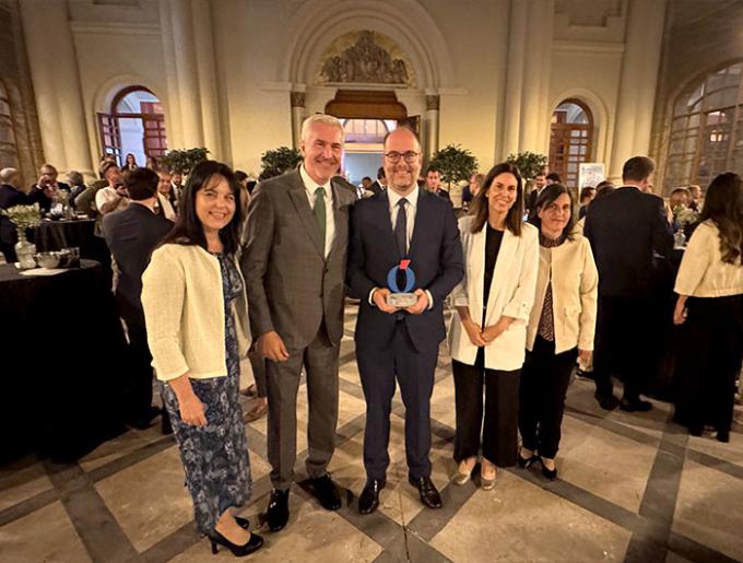 El equipo de SEAS tras la gala de los I premios de Aragón