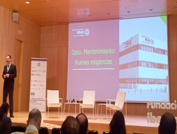 Jorge Marques en jornada de mantenimiento